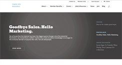 Desktop Screenshot of graphicartsassociation.org